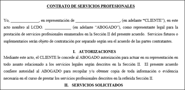 Contrato Legal - Cobro de Dinero - Asociaciones