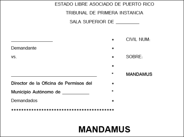 Injuction - Mandamus